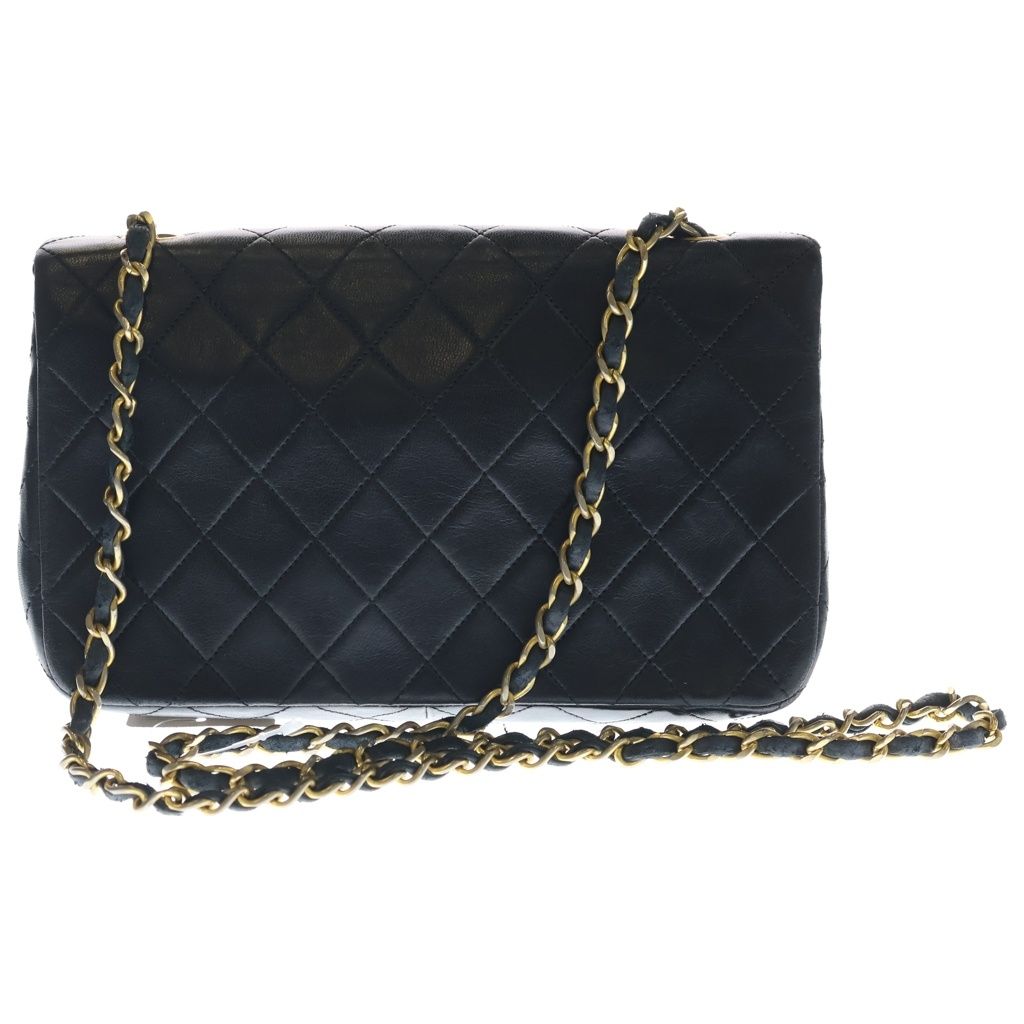 Chanel Quilted 23 Lambskin Full Flap Turnlock Gold Single Chain Shoulder — view 2
