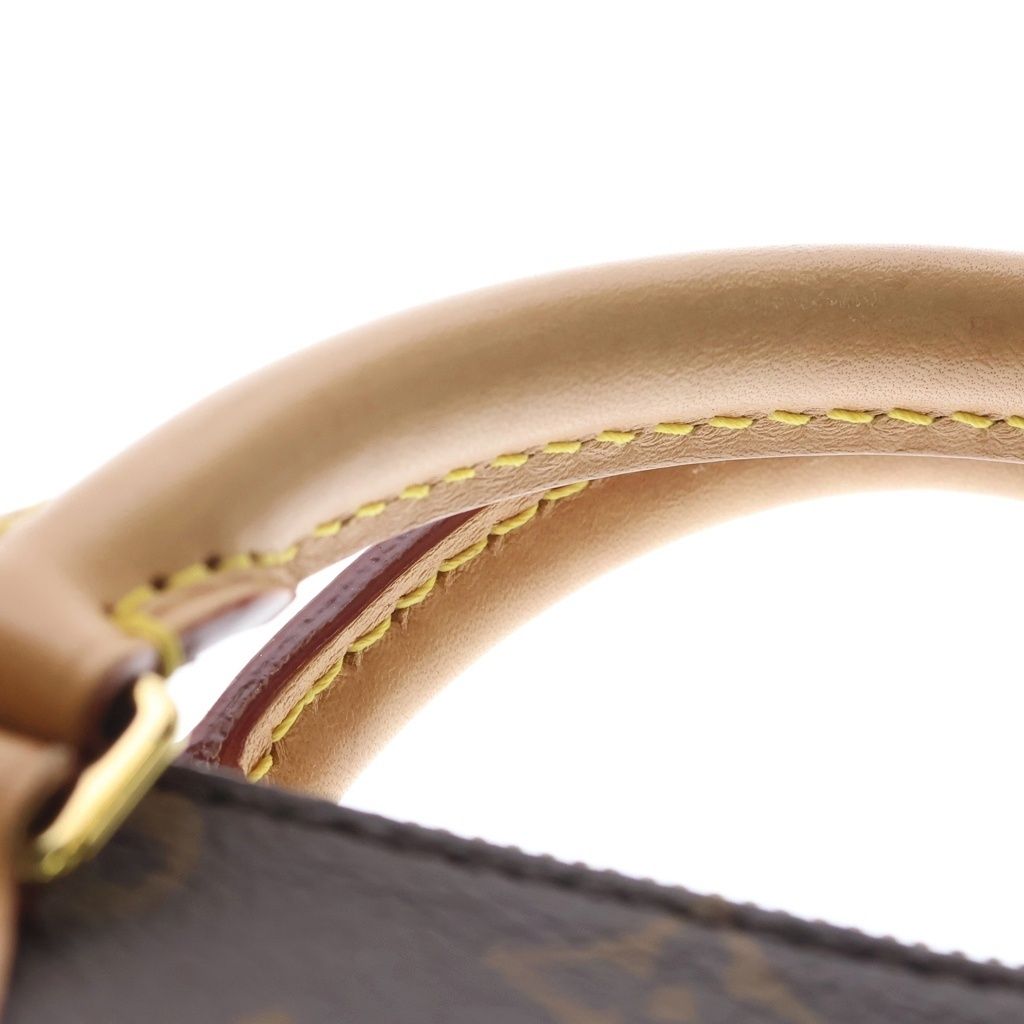 Louis Vuitton Speedy Bandouliere 20 2-Way Mini Boston Bag Brown Leather Gold — view 7
