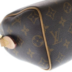 Louis Vuitton Speedy Bandouliere 20 2-Way Mini Boston Bag Brown Leather Gold — view 6