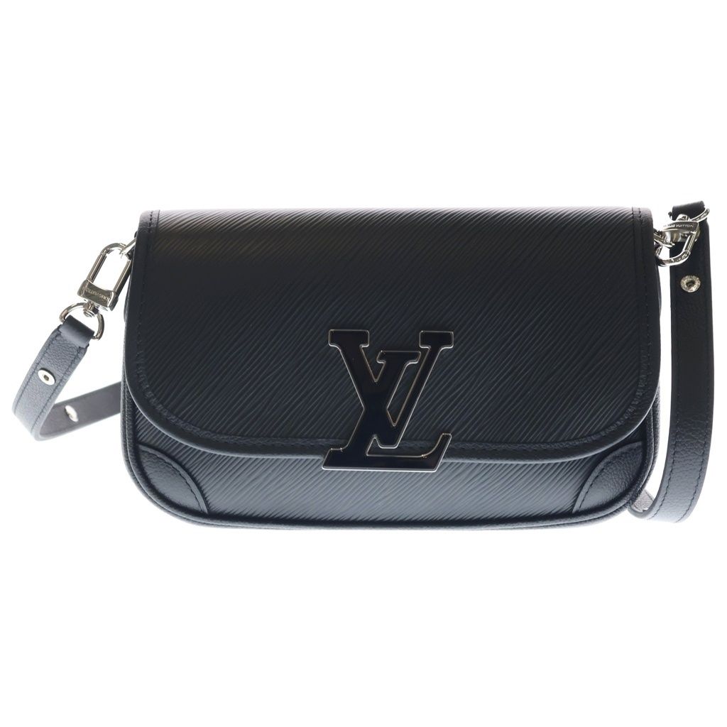 Louis Vuitton Buci NM Epi Leather Shoulder Bag Noir Blue Berry Black Purple