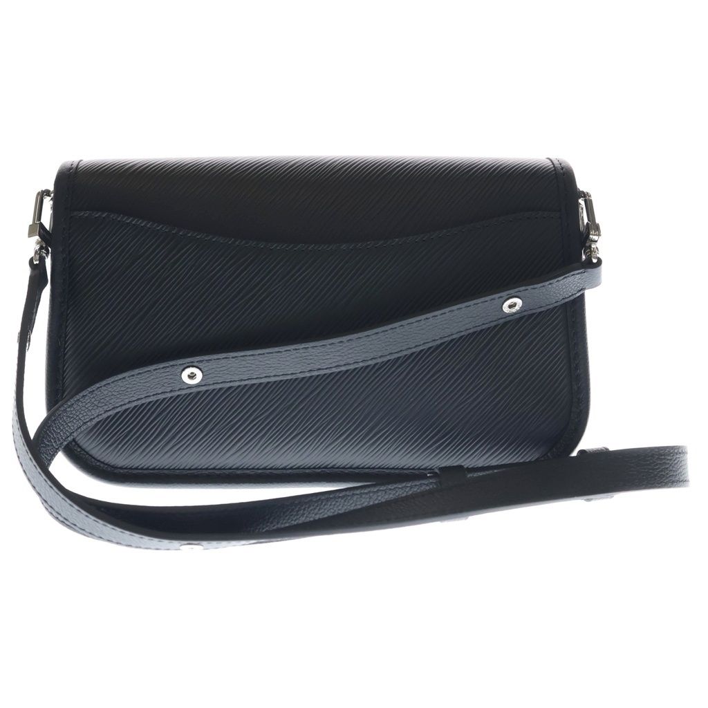 Louis Vuitton Buci NM Epi Leather Shoulder Bag Noir Blue Berry Black Purple — view 2