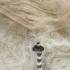 Dior Embroidery D-bubble Tote Ivory White Canvas — view 5