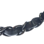 Chanel 22 Small Calfskin Leather So Black Chain Shoulder — view 6