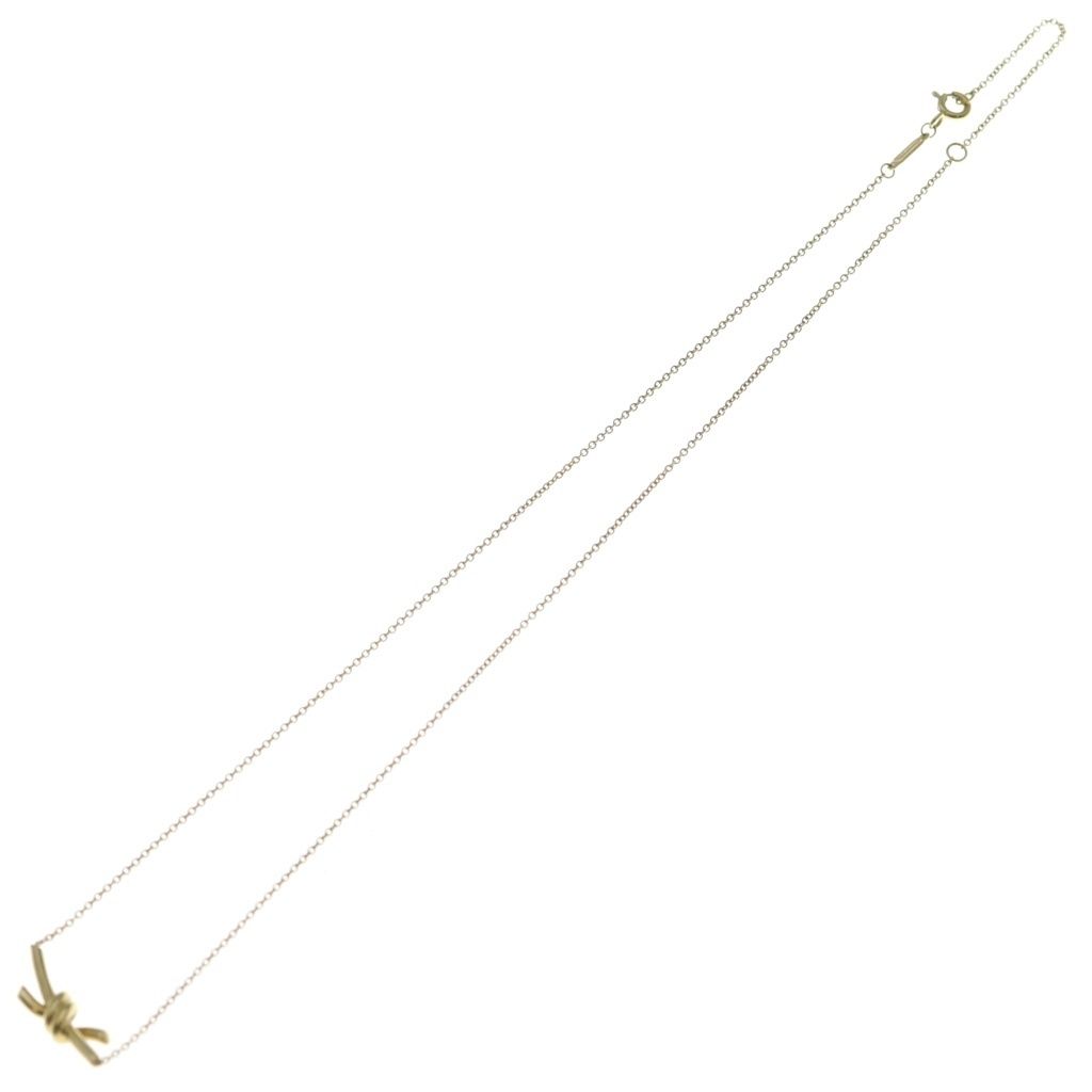 Tiffany & Co Knot Pendant Chain Gold — view 2