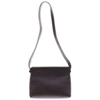Chanel CC Logo Single Flap Classic Shoulder Bag Bordeaux Wine Red Caviar — view 2