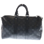 Louis Vuitton Monogram Eclipse Keepall Bandouliere 35 2-Way Boston Bag Black — view 2