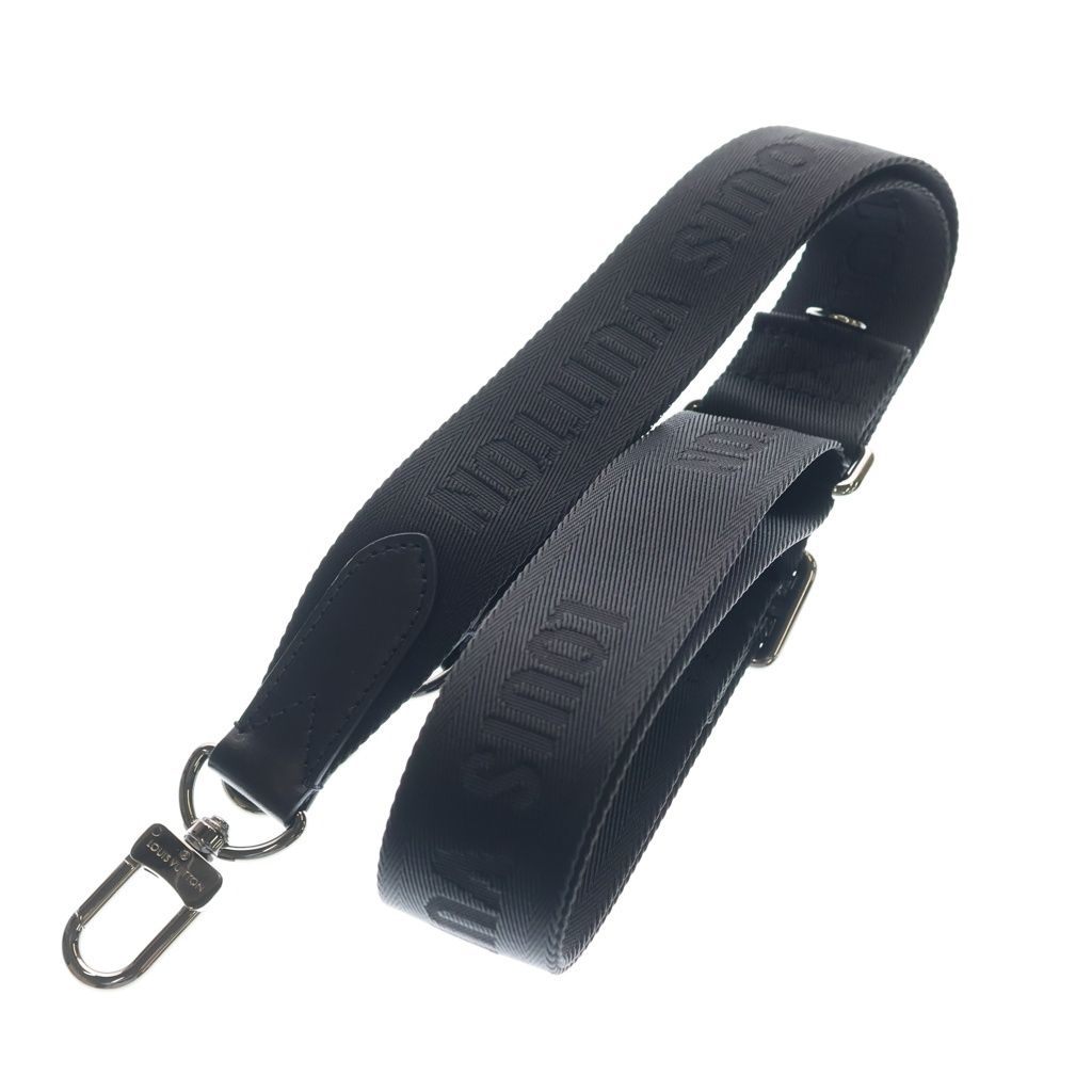 Louis Vuitton Monogram Eclipse Keepall Bandouliere 35 2-Way Boston Bag Black — view 8