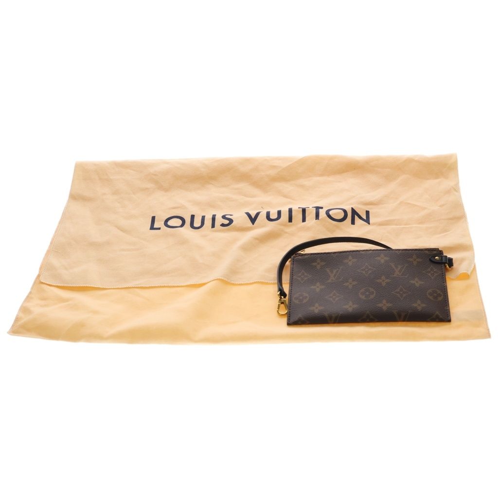 Louis Vuitton Lowkey Hobo Tote Shoulder Bag Black Noir Leather Gold — view 8