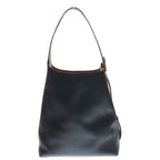 Louis Vuitton Lowkey Hobo Tote Shoulder Bag Black Noir Leather Gold — view 2
