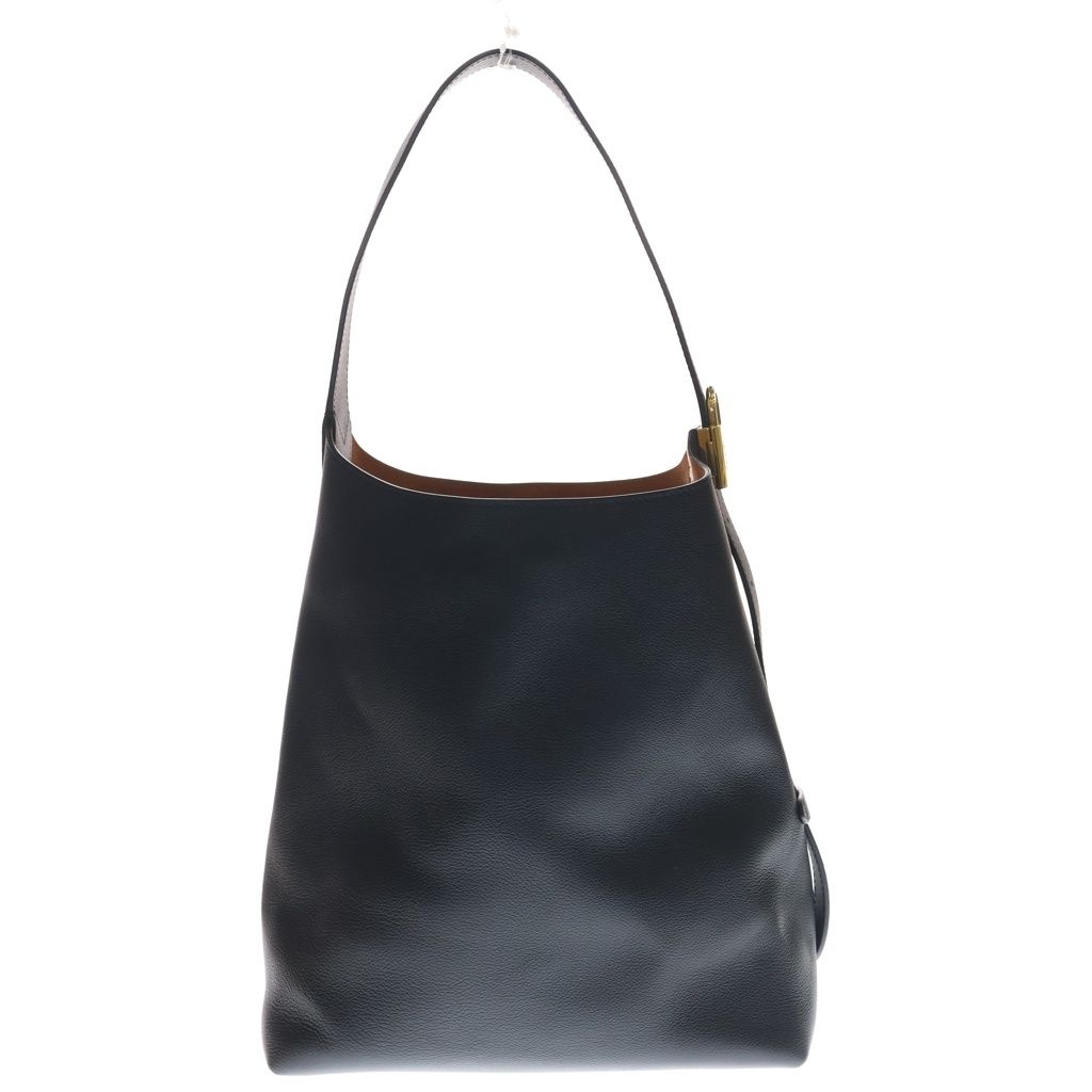 Louis Vuitton Lowkey Hobo Tote Shoulder Bag Black Noir Leather Gold — view 2