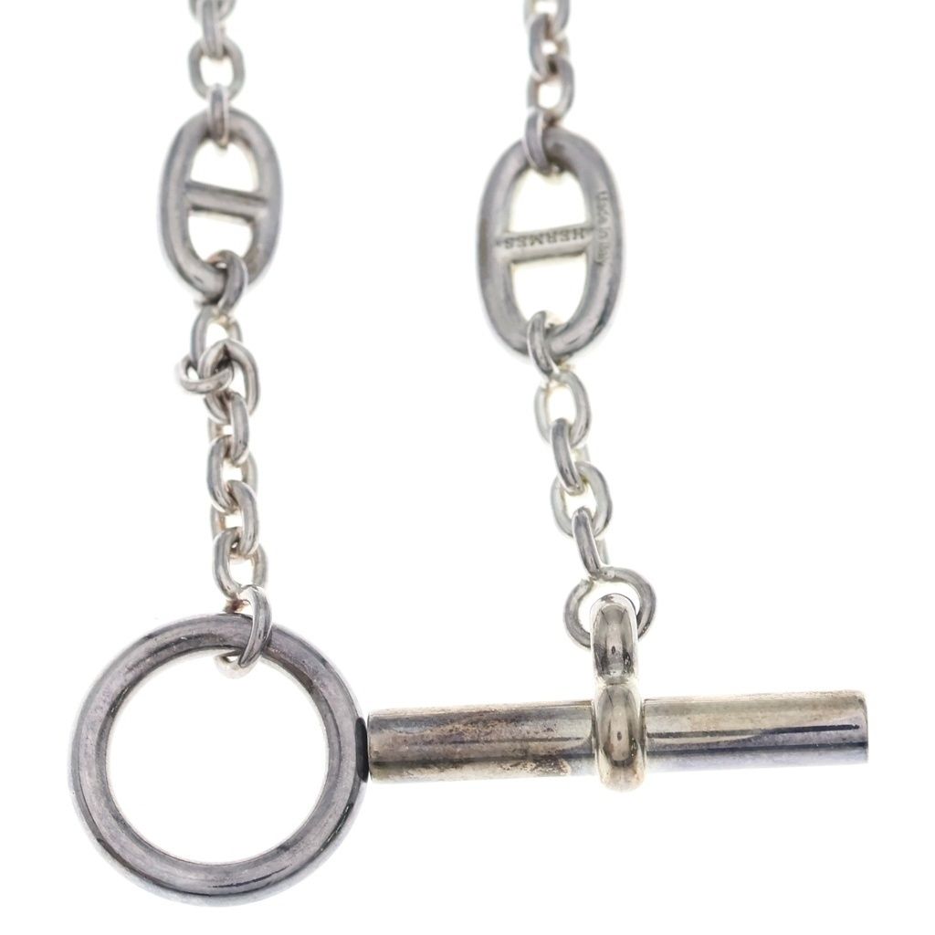 Hermes Farandole Pendant Chain Silver — view 5