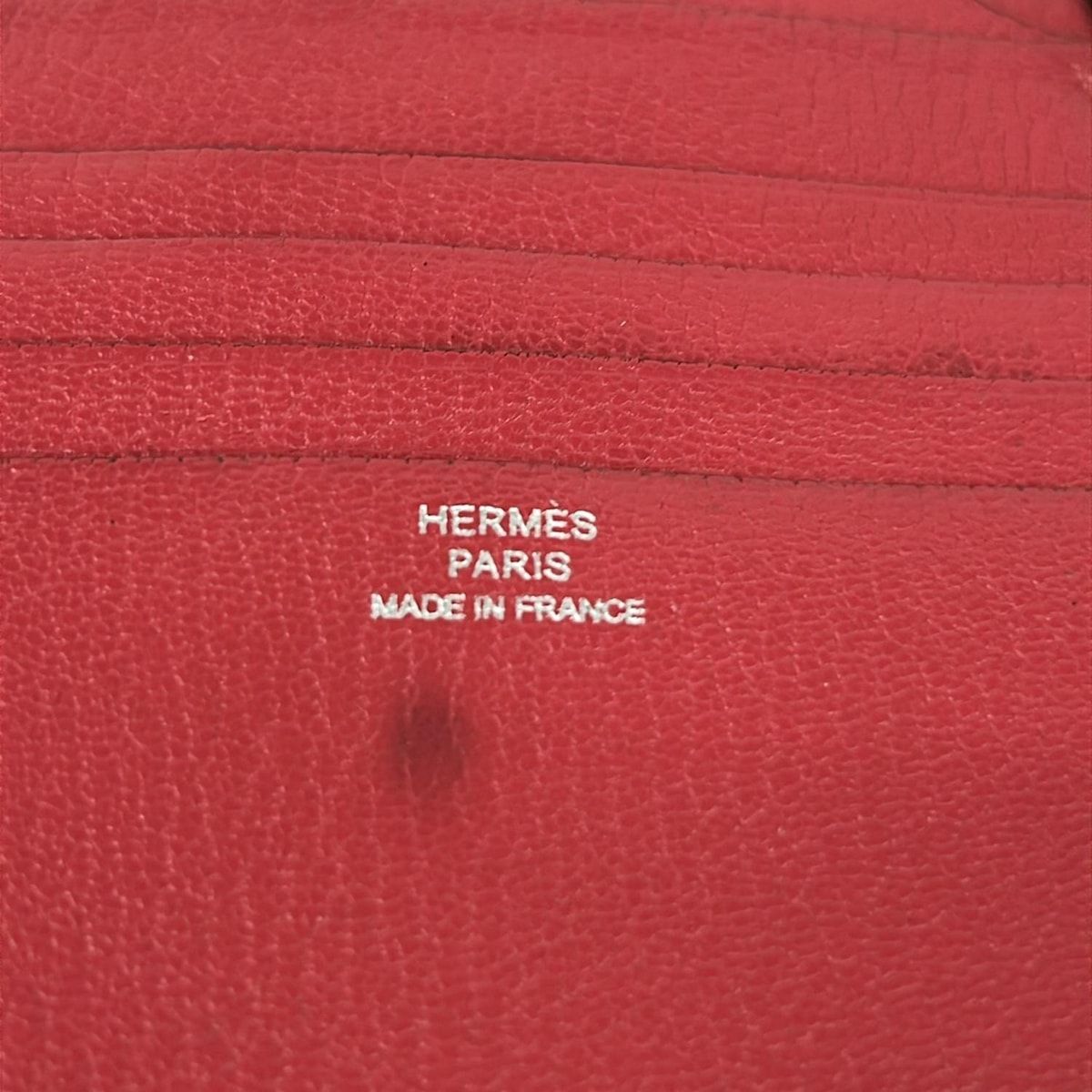 Hermes Bifold Wallet Evelyne Compact Zip Pink Zip Around — view 5
