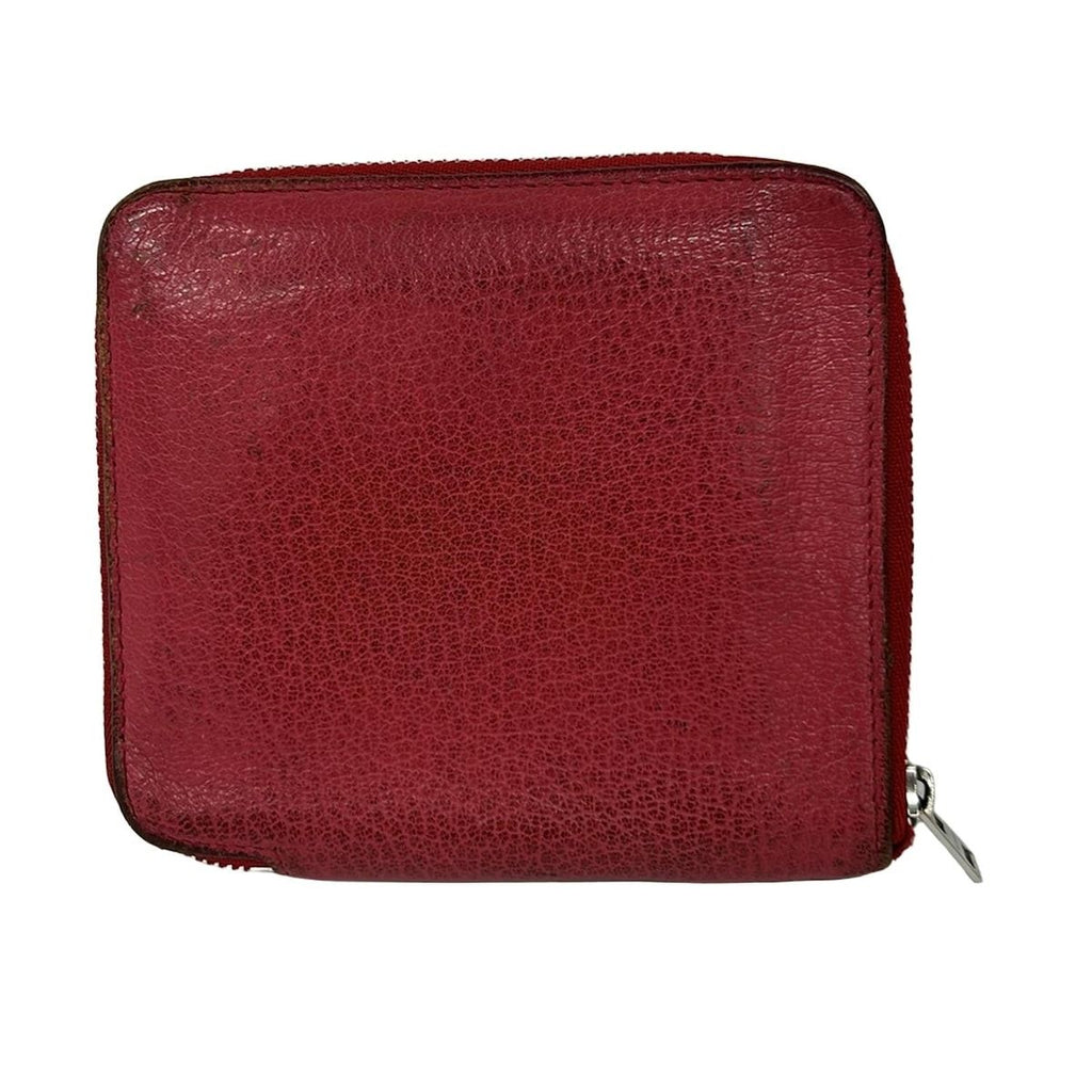 Hermes Bifold Wallet Evelyne Compact Zip Pink Zip Around — view 2