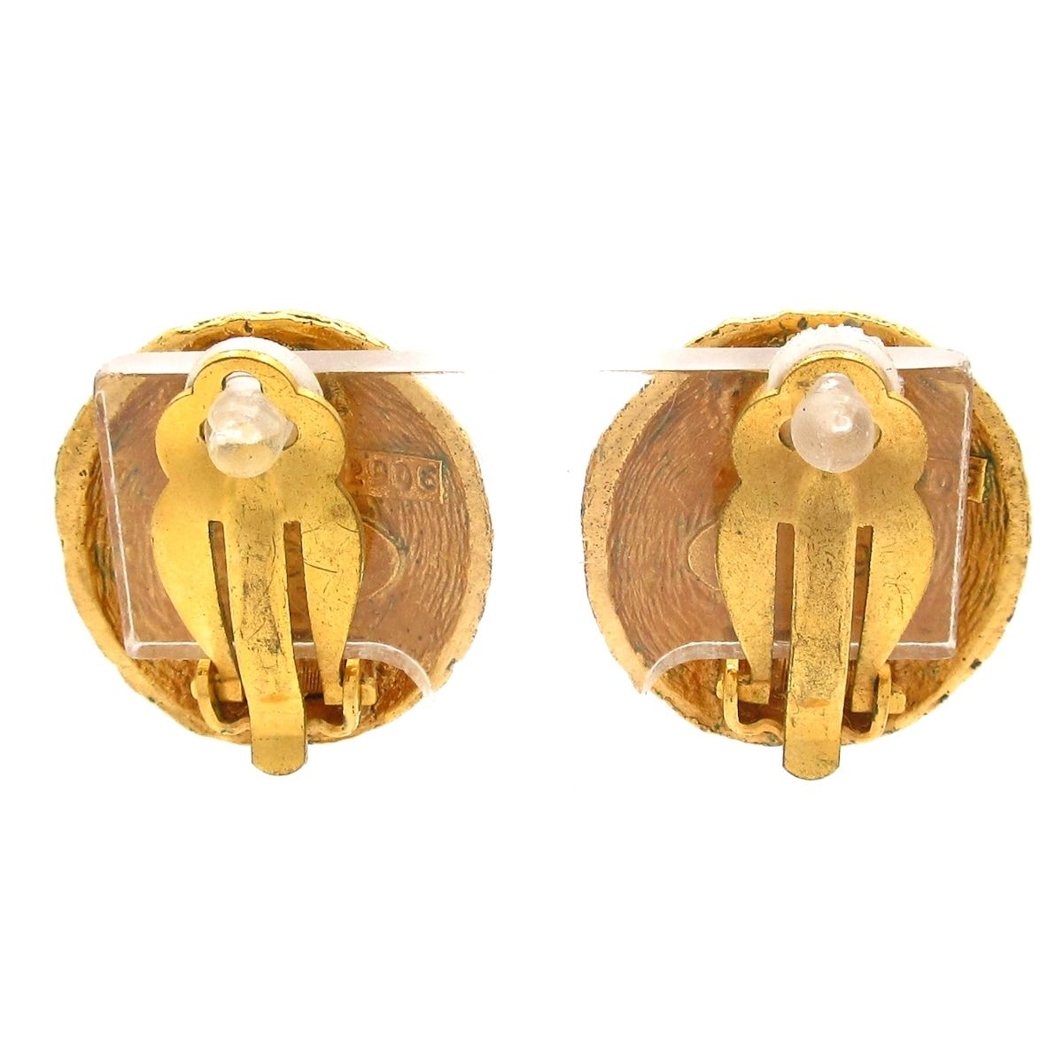 Chanel Earrings Gold — view 3