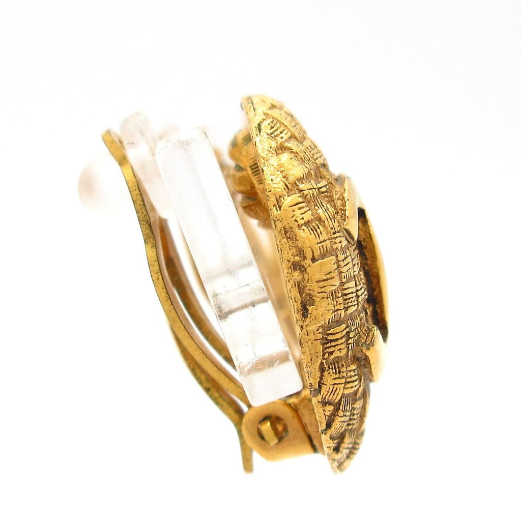Chanel Earrings Gold — view 2