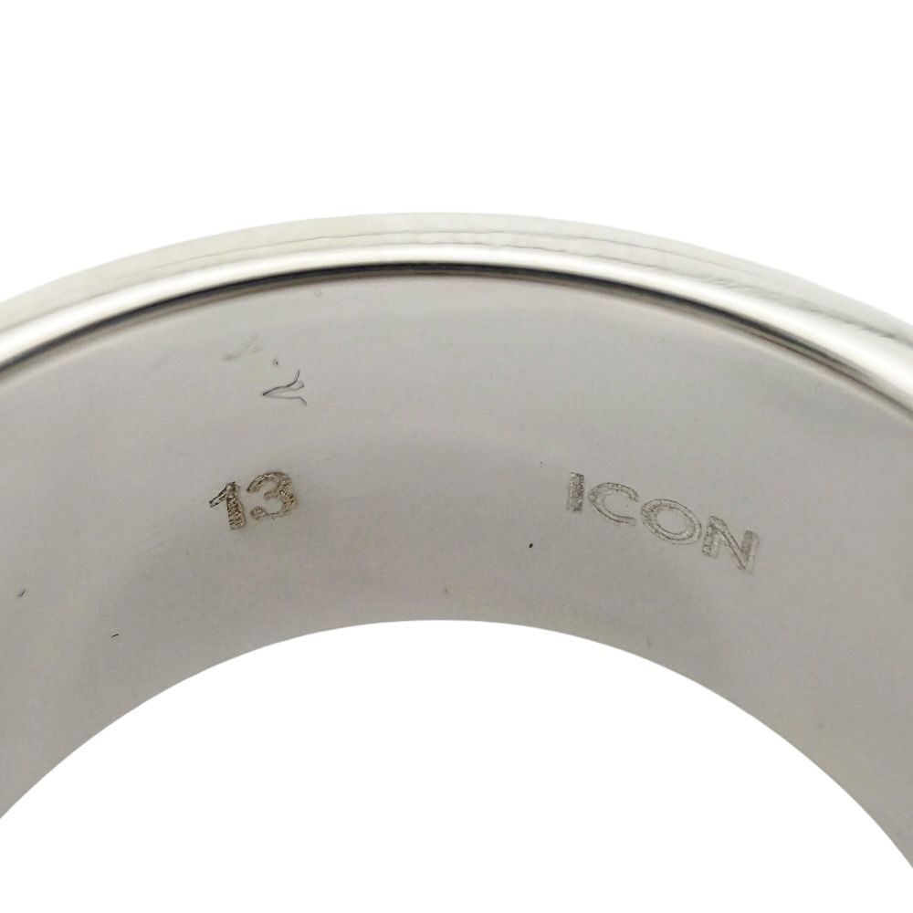 Gucci Icon Wide Ring 18k White Gold — view 9