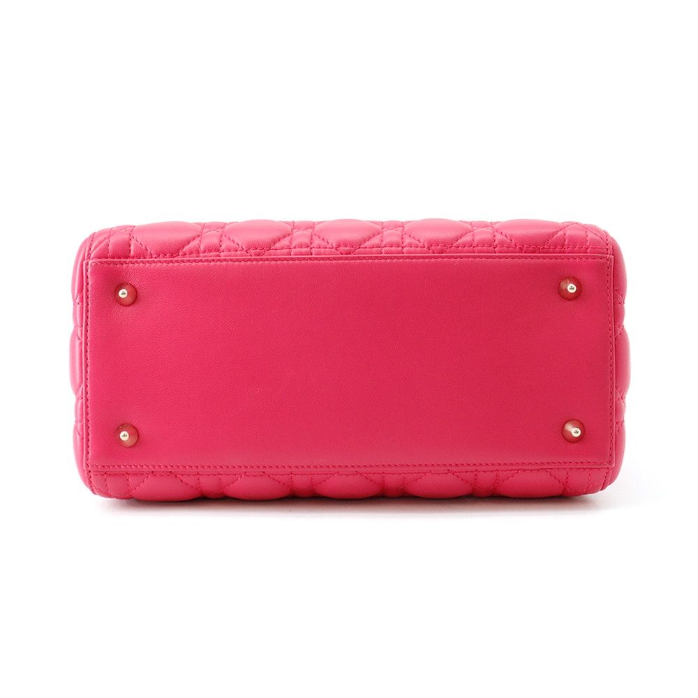 Dior Handbag Cannage Lady Leather 2-Way — view 3