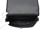 Saint Laurent Paris Shoulder Bag YSL Monogram Velvet Black — view 6