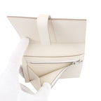 Hermes Bifold Wallet Passant Compact Cles Silver Epsom — view 6