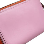 Hermes Wallet Nouveau to Go Zip Mauve Sylvestre Cuible Silver Epsom Swift — view 8