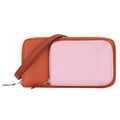 Hermes Wallet Nouveau to Go Zip Mauve Sylvestre Cuible Silver Epsom Swift