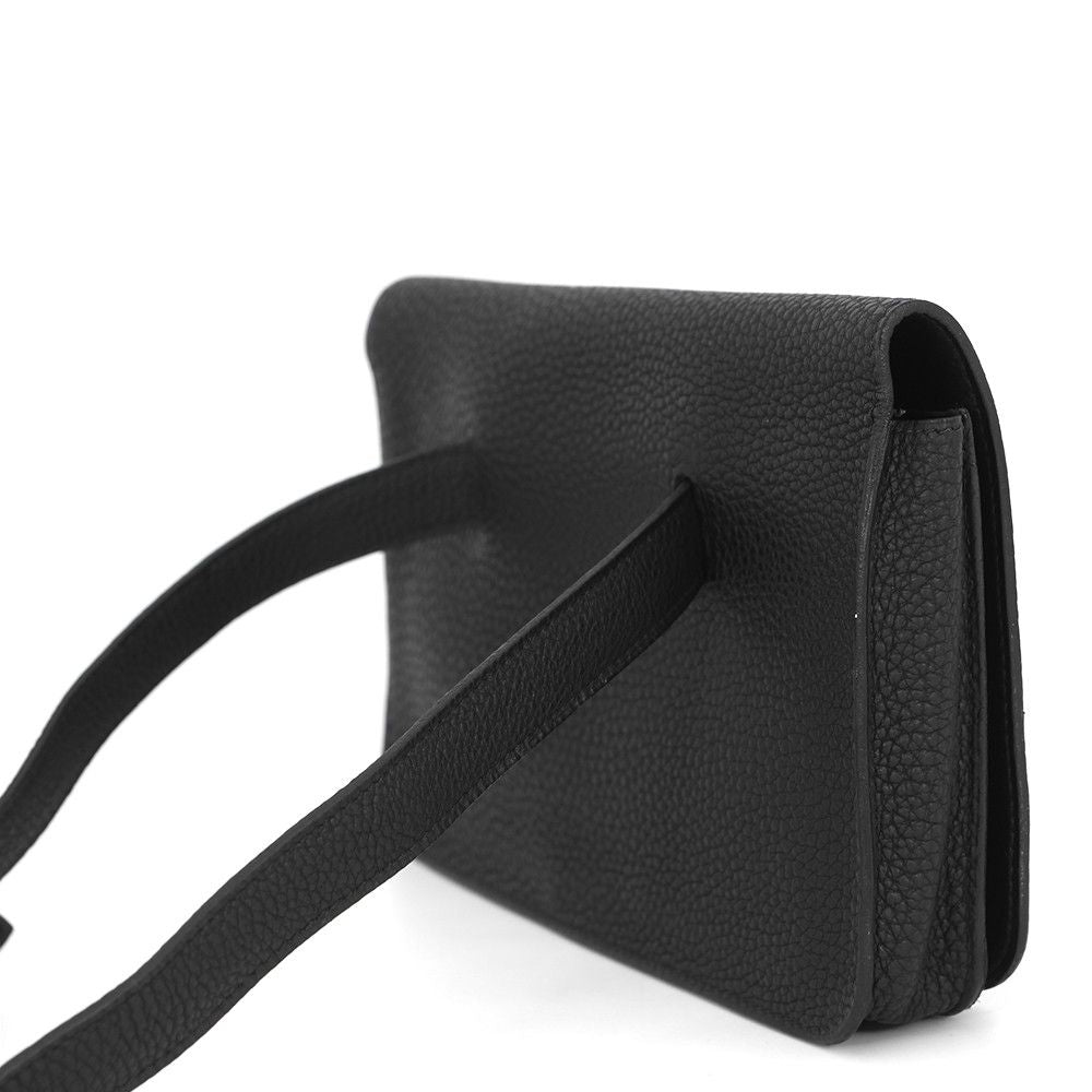 Hermes Waist Bag Dogon Black Silver Togo — view 3