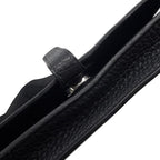 Hermes Waist Bag Dogon Black Silver Togo — view 8