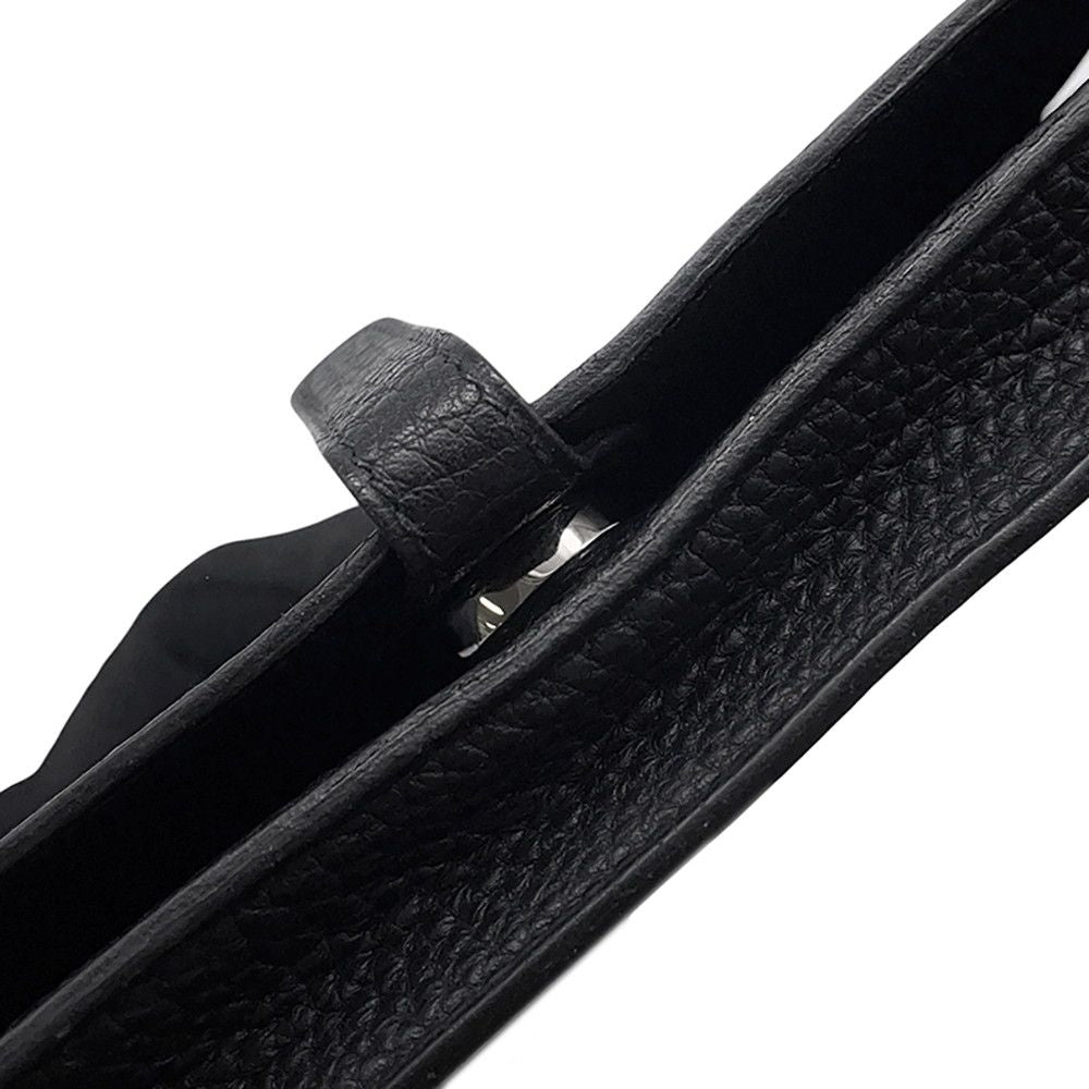 Hermes Waist Bag Dogon Black Silver Togo — view 8