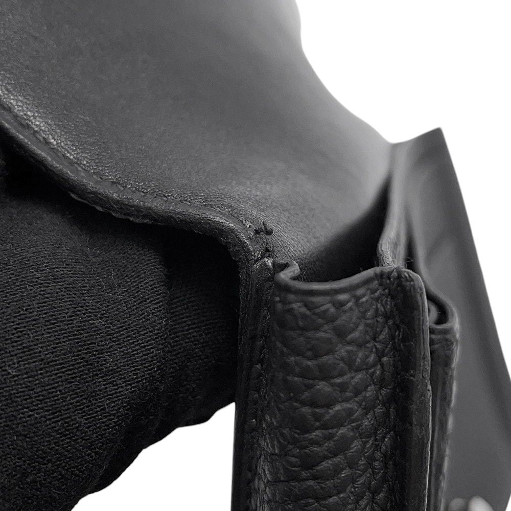 Hermes Waist Bag Dogon Black Silver Togo — view 9