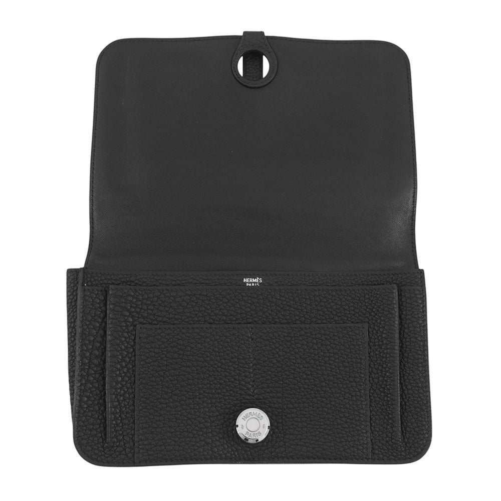 Hermes Waist Bag Dogon Black Silver Togo — view 6