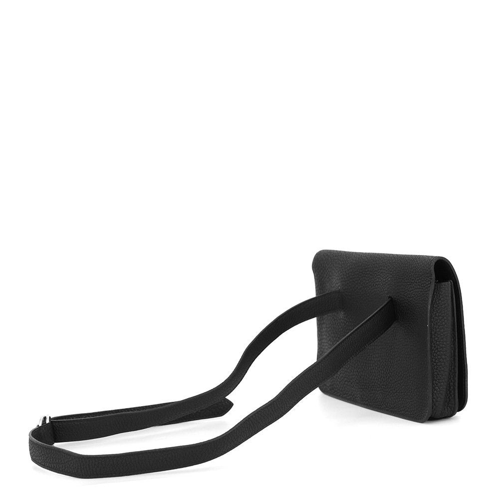 Hermes Waist Bag Dogon Black Silver Togo — view 2