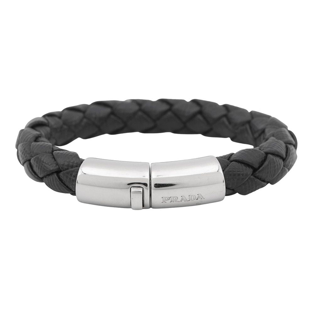 Prada Bracelet Flower Saffiano Leather