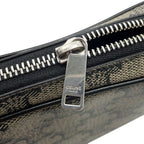 Celine Shoulder Bag Triomphe Horizontal Black — view 8