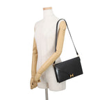 Hermes Shoulder Bag Ridi Black Gold Box Calf — view 4