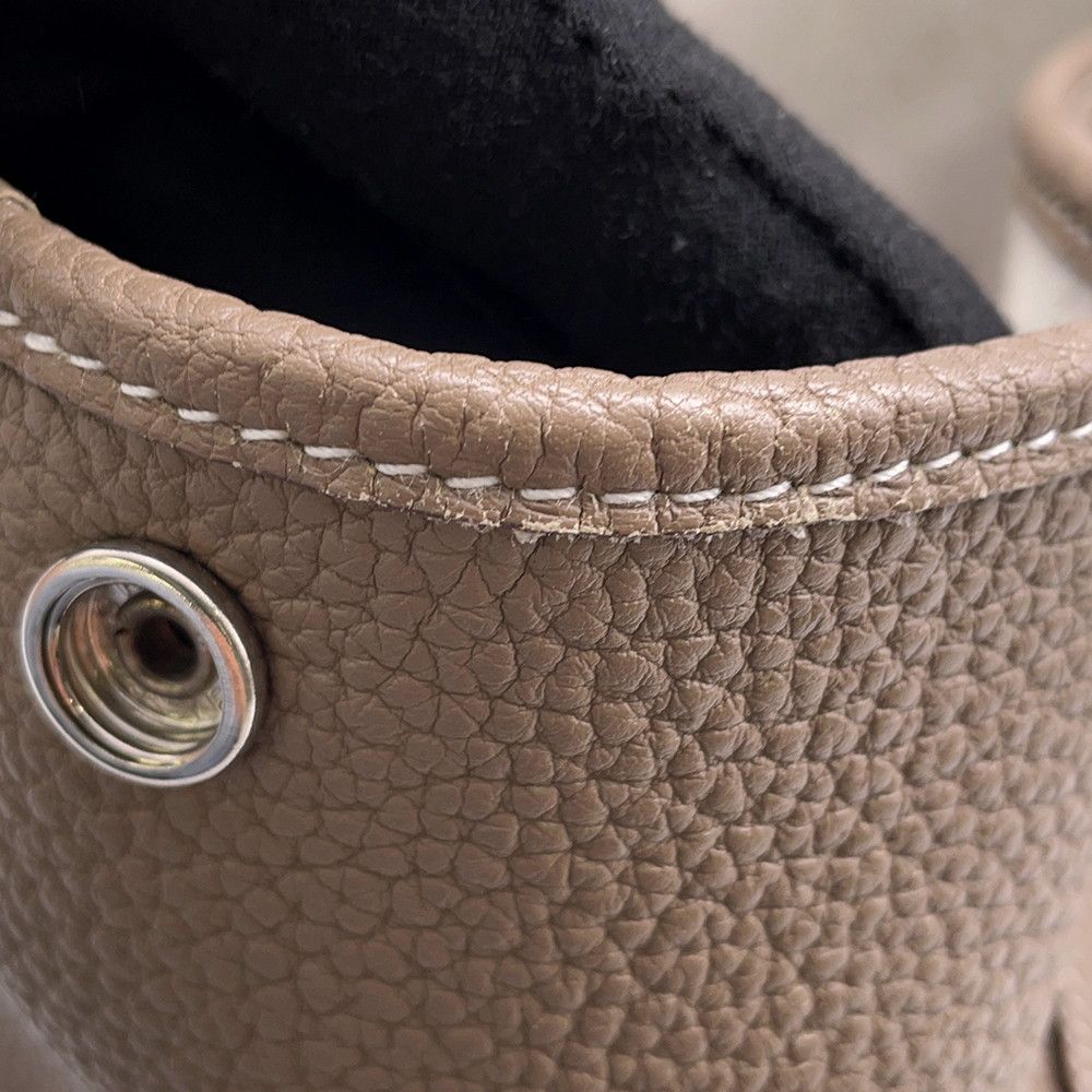 Hermes Tote Garden Party TPM Etoupe Silver Negonda — view 7
