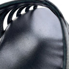 Hermes Sandals Noria Leather 37 Shoes Black — view 5