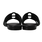 Hermes Sandals Noria Leather 37 Shoes Black — view 3