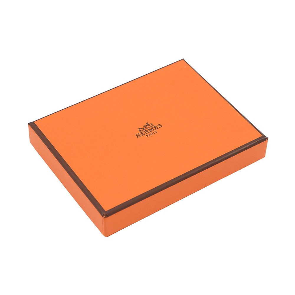 Hermes Coin Case Zip Azap Compact Grimeia Silver — view 6