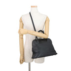 Hermes Handbag Bolide 31 Black Silver Taurillon Clemence 2-Way — view 5