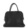 Hermes Handbag Bolide 31 Black Silver Taurillon Clemence 2-Way