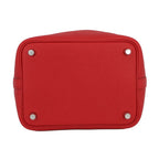 Hermes Handbag Picotin Lock PM Rouge Radu Silver Taurillon Clemence — view 3