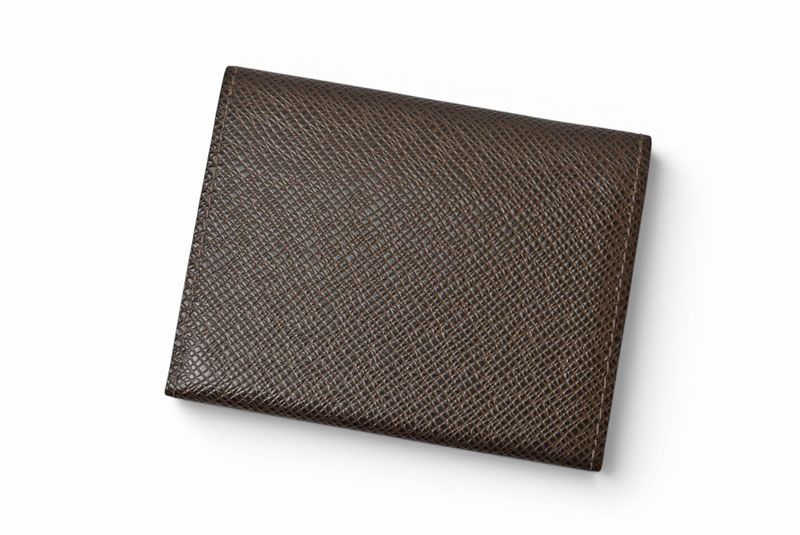 Louis Vuitton Card Case Business Holder Grizzly Brown — view 3
