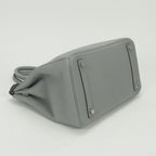 Hermes Birkin 30 Tote Togo Gray Mouette Silver — view 6