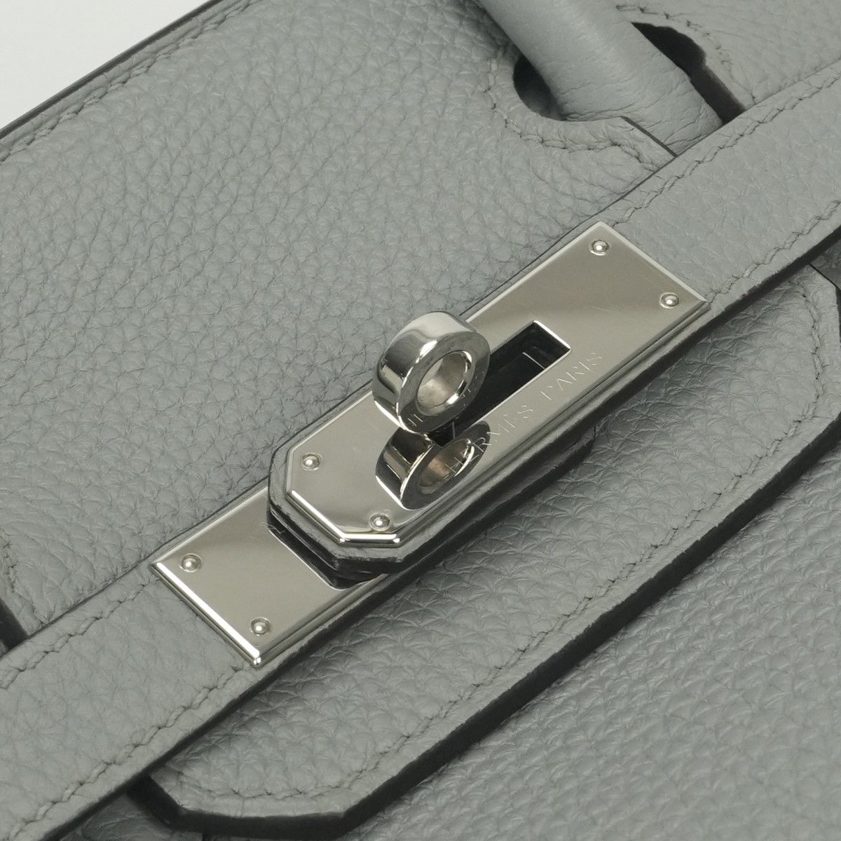 Hermes Birkin 30 Tote Togo Gray Mouette Silver — view 7