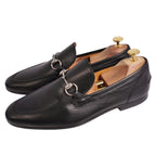 Gucci Loafers Jordan Moccasins Horsebit Leather Shoes — view 2