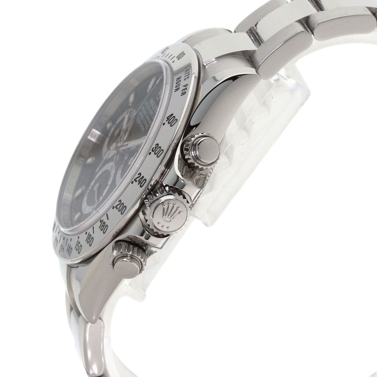 Rolex Cosmograph Daytona Mirror Buckle Watch SS — view 5