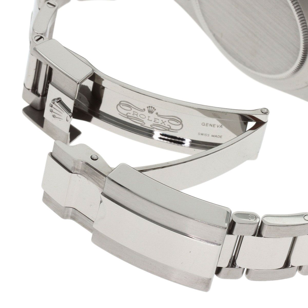 Rolex Cosmograph Daytona Mirror Buckle Watch SS — view 7