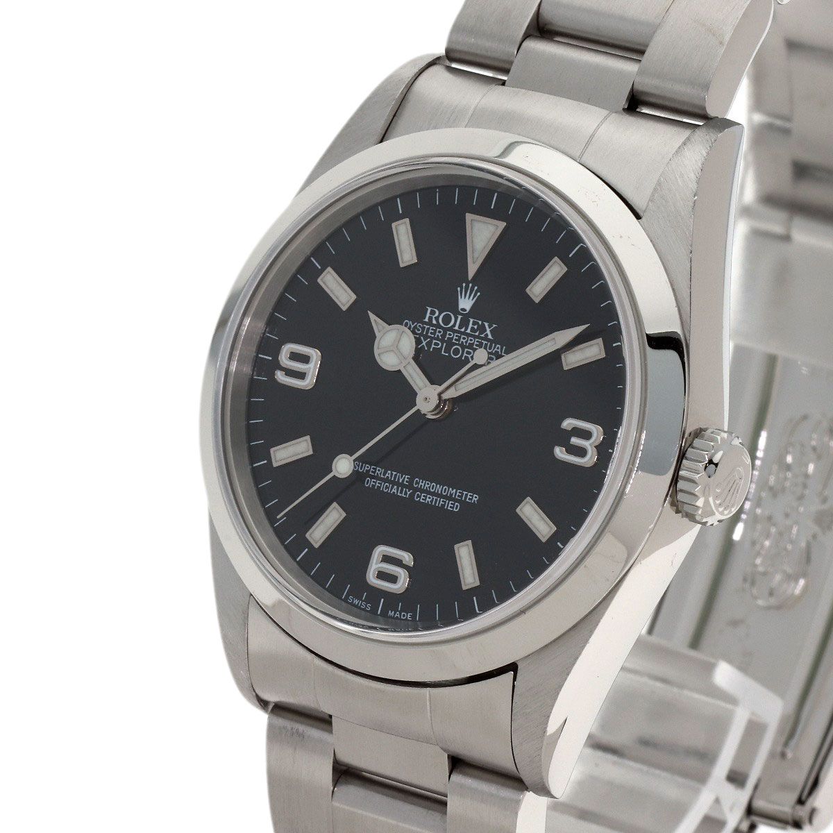 Rolex Last Missing Number Watch SS — view 3