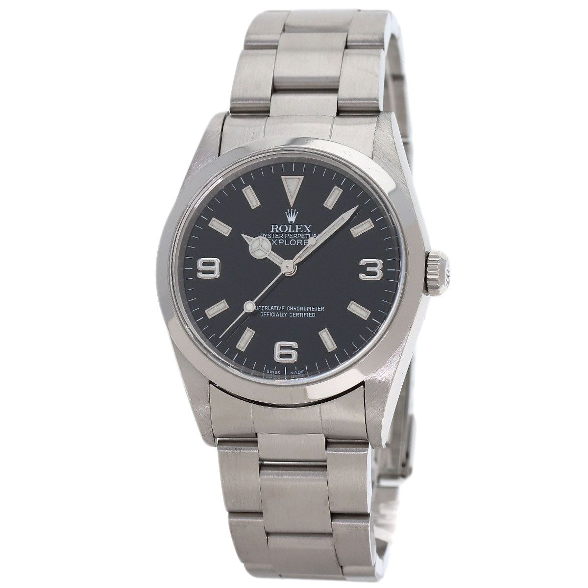 Rolex Last Missing Number Watch SS
