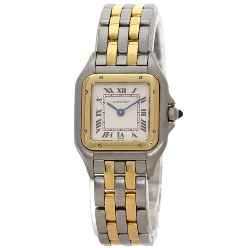 Cartier Panthère SM 2 Row Watch SS Yellow Gold